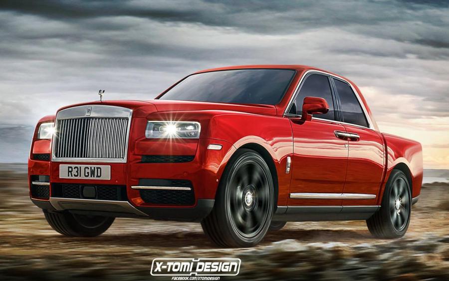 Rolls-Royce Cullinan Pickup by X-Tomi Design '2018